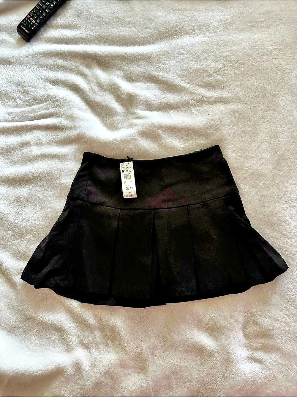 Garage Jupe Mini Pleated Skort Black XXS